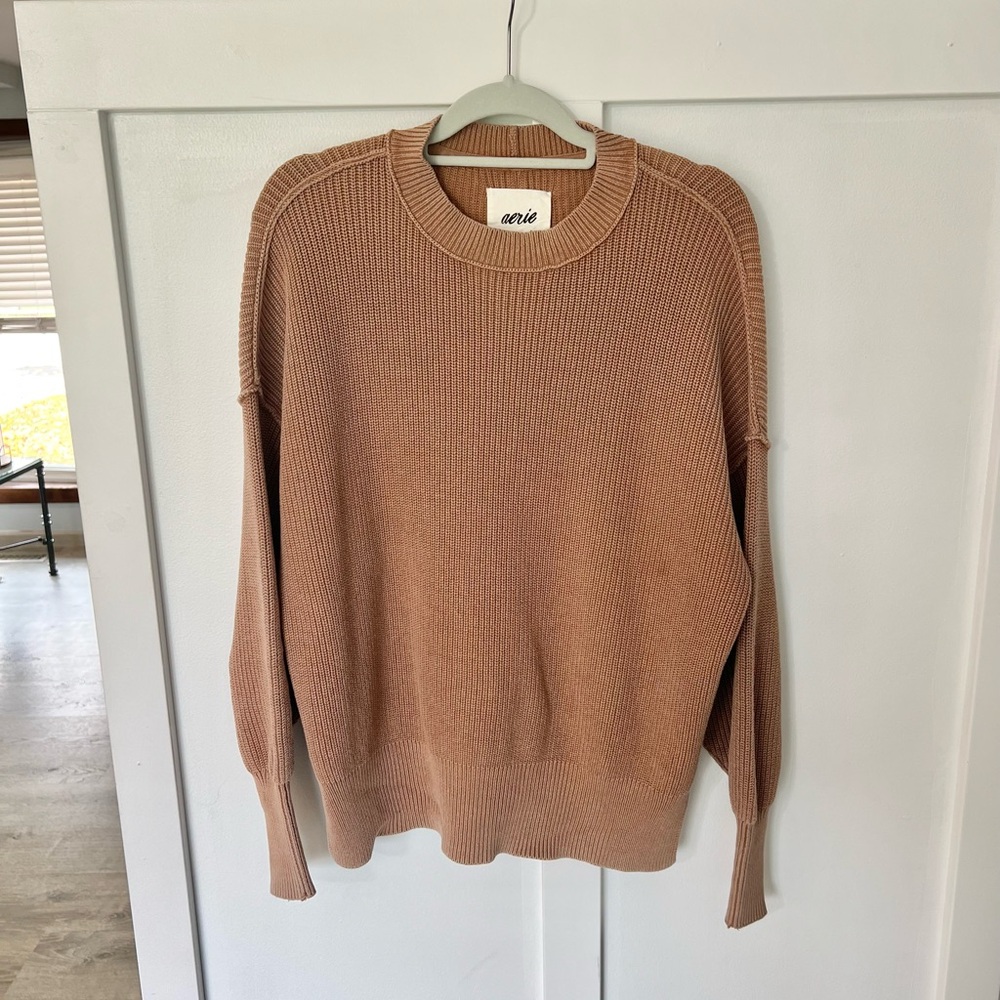AERIE RIBBED SWEATER